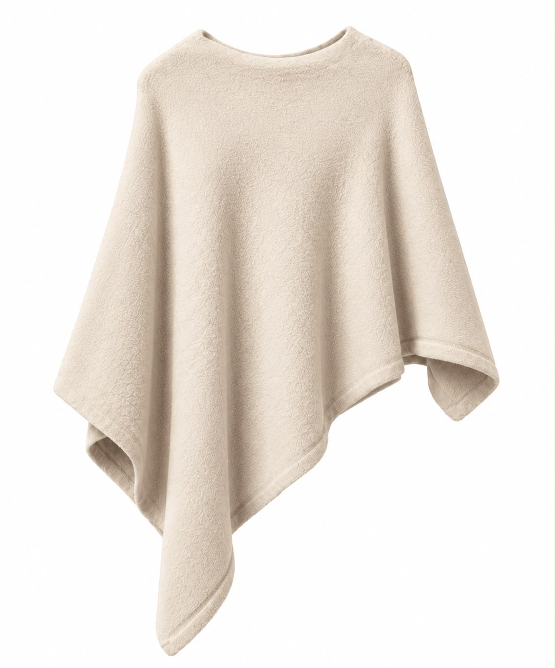 Luxury Textured Cape - Beige